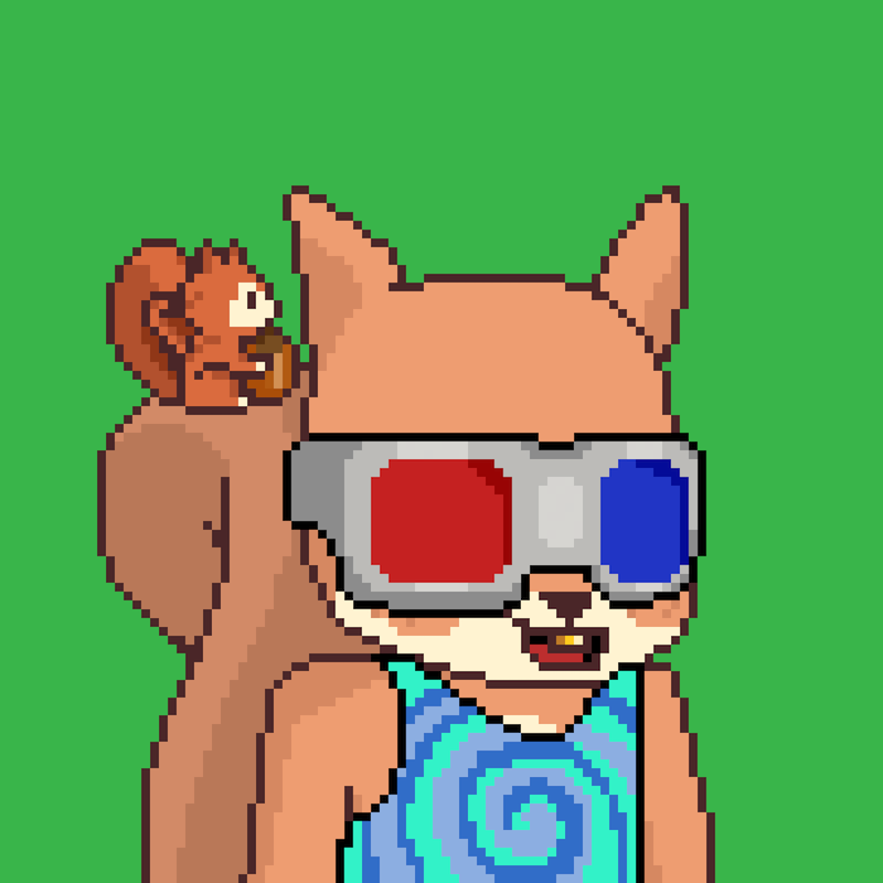 Pixel Squirrels #8009